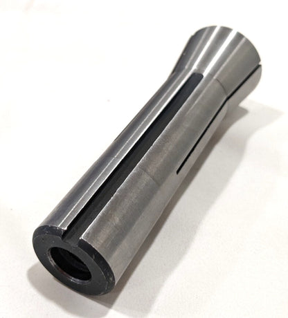 R8 Round Collet  1/4" Bore  7/16-20 Drawbar Thread  Steel  231-4716