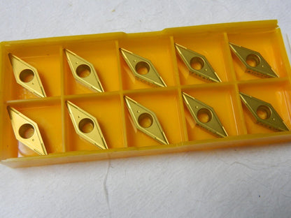mitsubishi VBMT332 US735 HANITA 4FL CARB ALTIN SEM Pack of 10