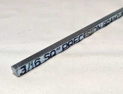 Precision Brand Key Stock  3/16" SQ x 12" Long Zinc-Plated Steel  *QTY 6*  14200