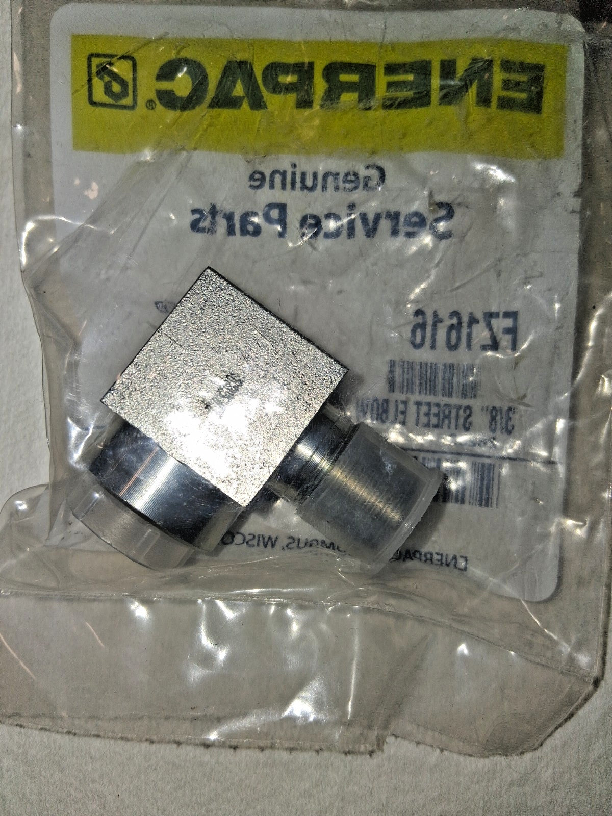 Enerpac Hydraulic Hose Street Elbow FZ1616