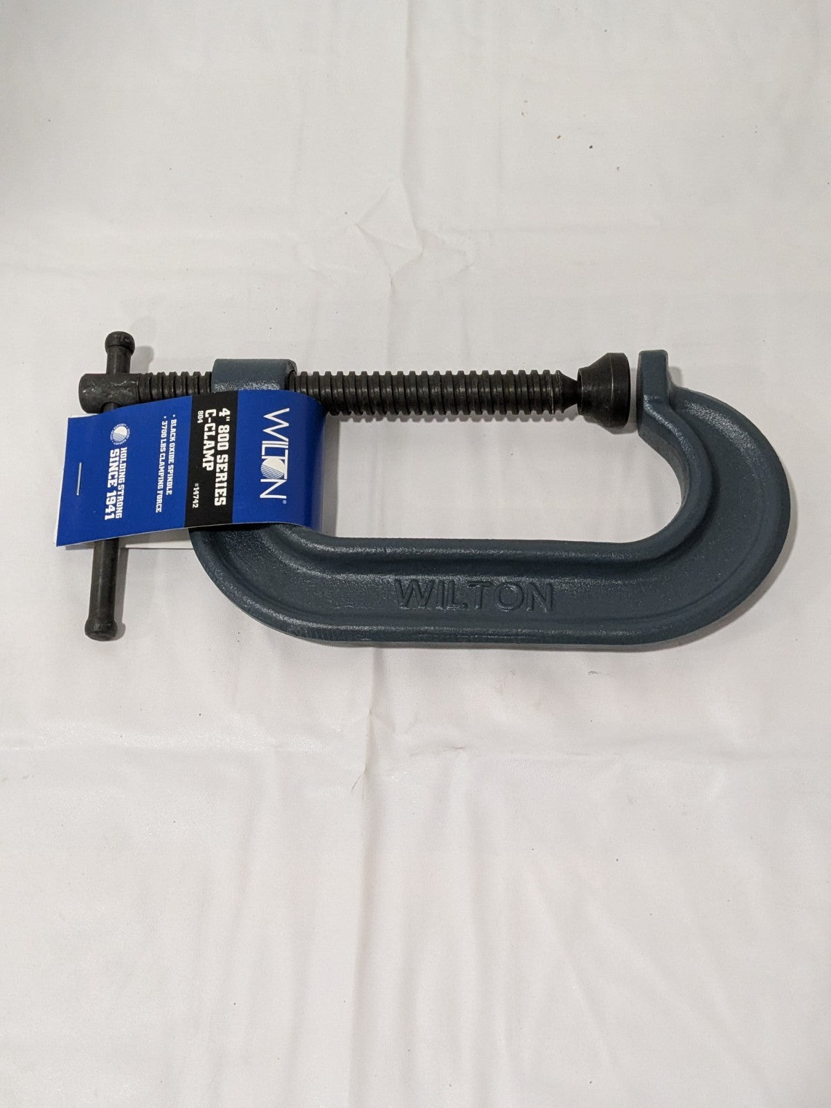 Wilton C-Clamp: 4" Max Opening, 2-5/16" Throat Depth, Regular-Duty 14742