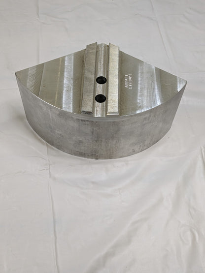 Abbott Soft Lathe Chuck Jaw: Serrated 10 OAW, 4 OAH Qty 2 Jaws KTT10P1