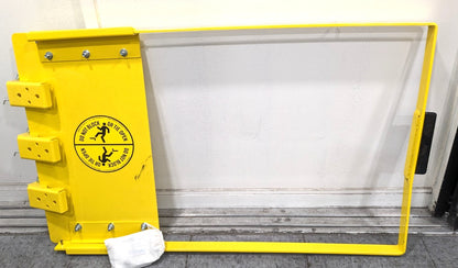 FABENCO  Self Closing Rail Safety Gate 36" - 42" Powder Coated Steel G72-39PC