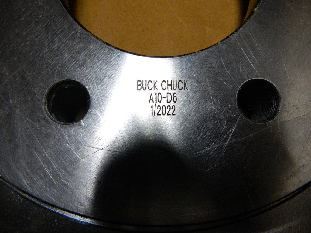 BUCK CHUCK COMPANY Adapter Back Plate for 10 Diam Self Centering Lathe Chucks