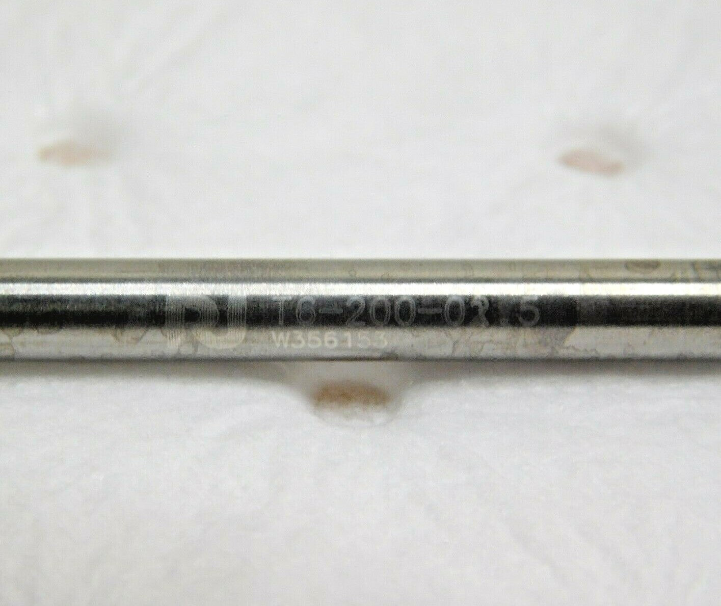 RobbJack Carbide Square End Mill Double End 5/64" Dia x 2.5" OAL 2FL T