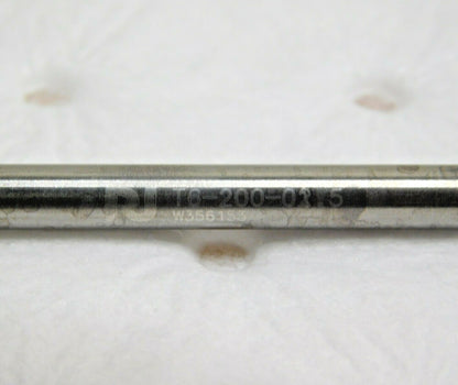 RobbJack Carbide Square End Mill Double End 5/64" Dia x 2.5" OAL 2FL T