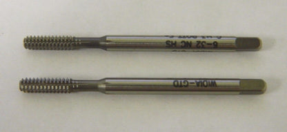 Widia GTD Taps HSS 6"-32 x 2" H3 4FL Tru-Lede FE QTY 2 18200