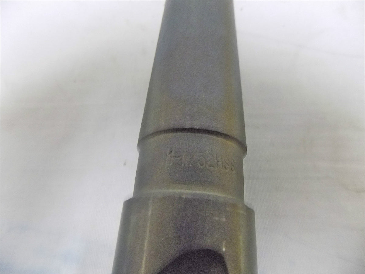 Interstate 01541226 1-11/32" 118º Angle 13-3/8" Oal 4mt Hss Drill Bit
