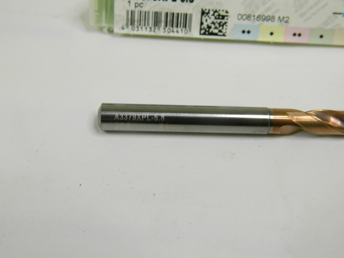 Walter Titex SC Jobber Length Drill Bit: 0.625" Dia, 140 ° A3379XPL-5.8 595