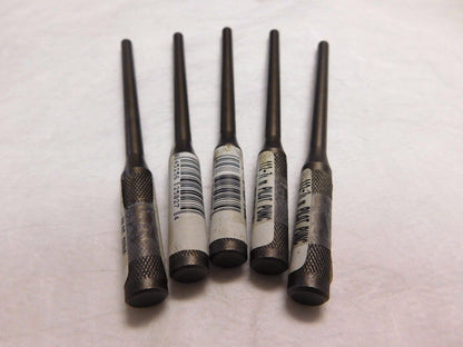 Mayhew 7mm Tip 7/16" Hex x 6" L Black Steel Pilot Punch QTY 15 Model 2