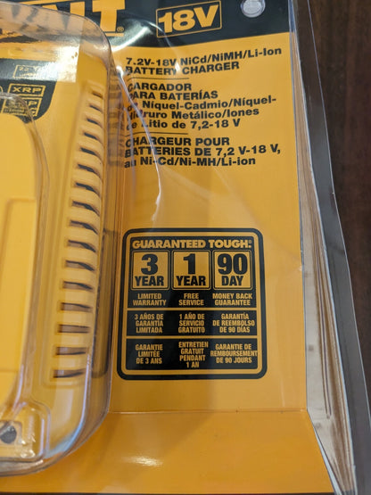DEWALT Power Tool Charger: 7.2 to 18V, Lithium-ion, NiCd & NiMH DC9310