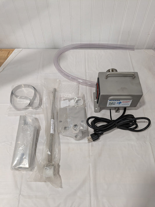 Abanaki Belt Oil Skimmer: 1.00 GPH, 18" Reach, with Motor SMMS1-18