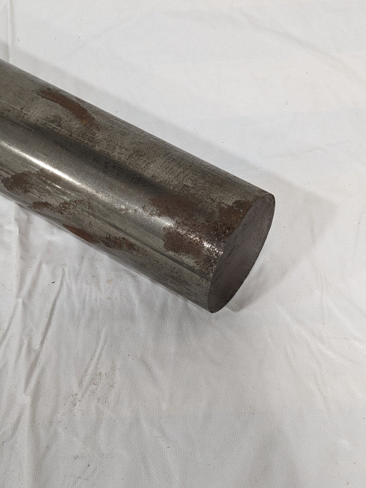 1018 Low Carbon Steel Round Rod: 2-3/8" Dia, 1' Long, Cold Finish BB02.375X12