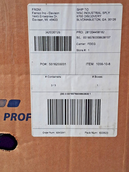 Fernco PVC Flexible Pipe Coupling With Clamp 10x8 1056-10-8