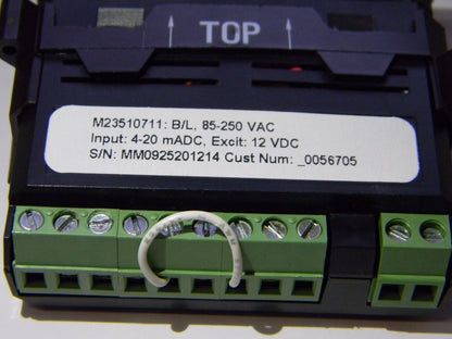Simpson Electric  3-1/2 Digits Digital LCD DC Milliamp Panel Meter M235-1-0-71-1