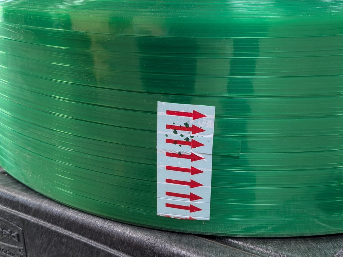 PAC Waxed Polyester Strapping 10,500 Ft. x 1/2 In. x 0.018 In. 4818506T105W