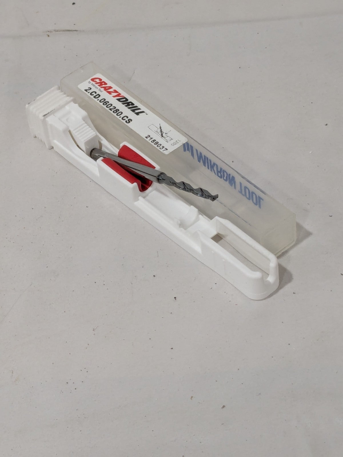 Mikron Coolant Fed Drill CrazyDrill Cool 0.75 - 6.00mm Diam 2.CD.060280.CS
