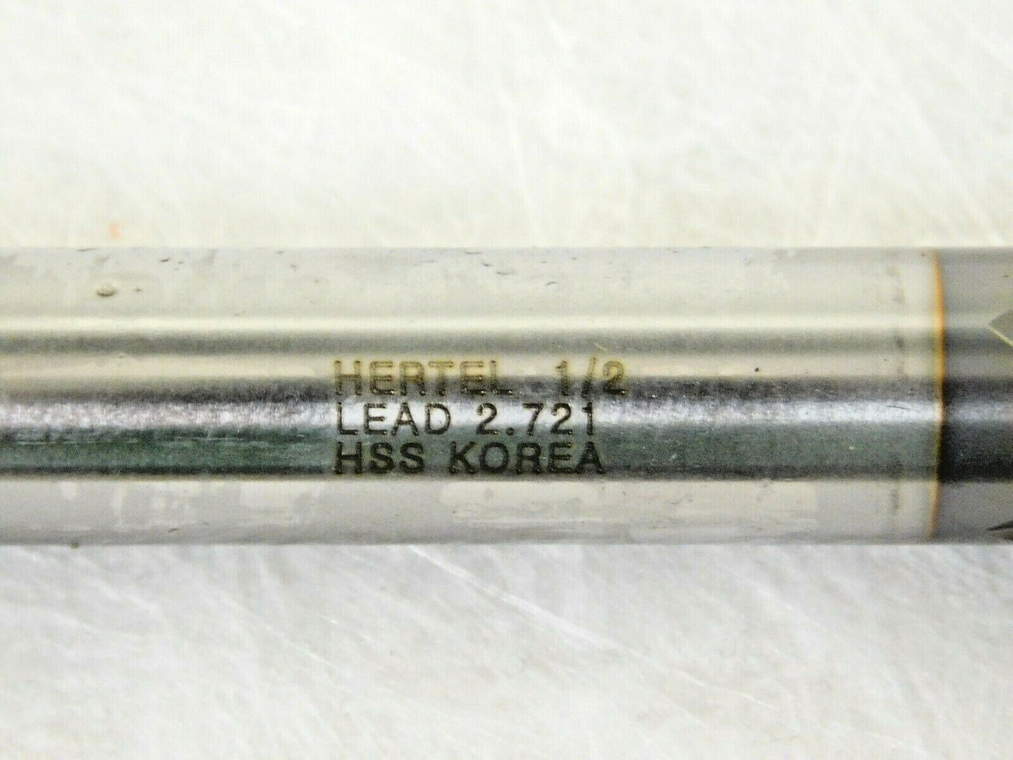 Hertel Square End Mill HSS RH Double End 1/2"x1"x1/2"x4-1/2" 4FL TiCN  87617502