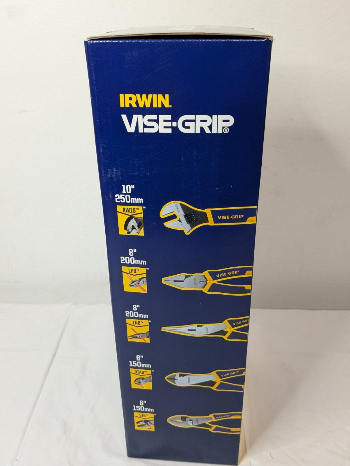 Irwin 8 Piece GrooveLock Vise Grip Plier Set 2078712