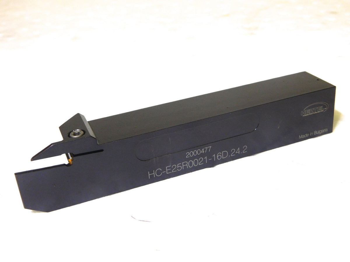 Hertel Index Cutoff Toolholder 21mm Max DOC 25mm Shank Dia Right hand 5L
