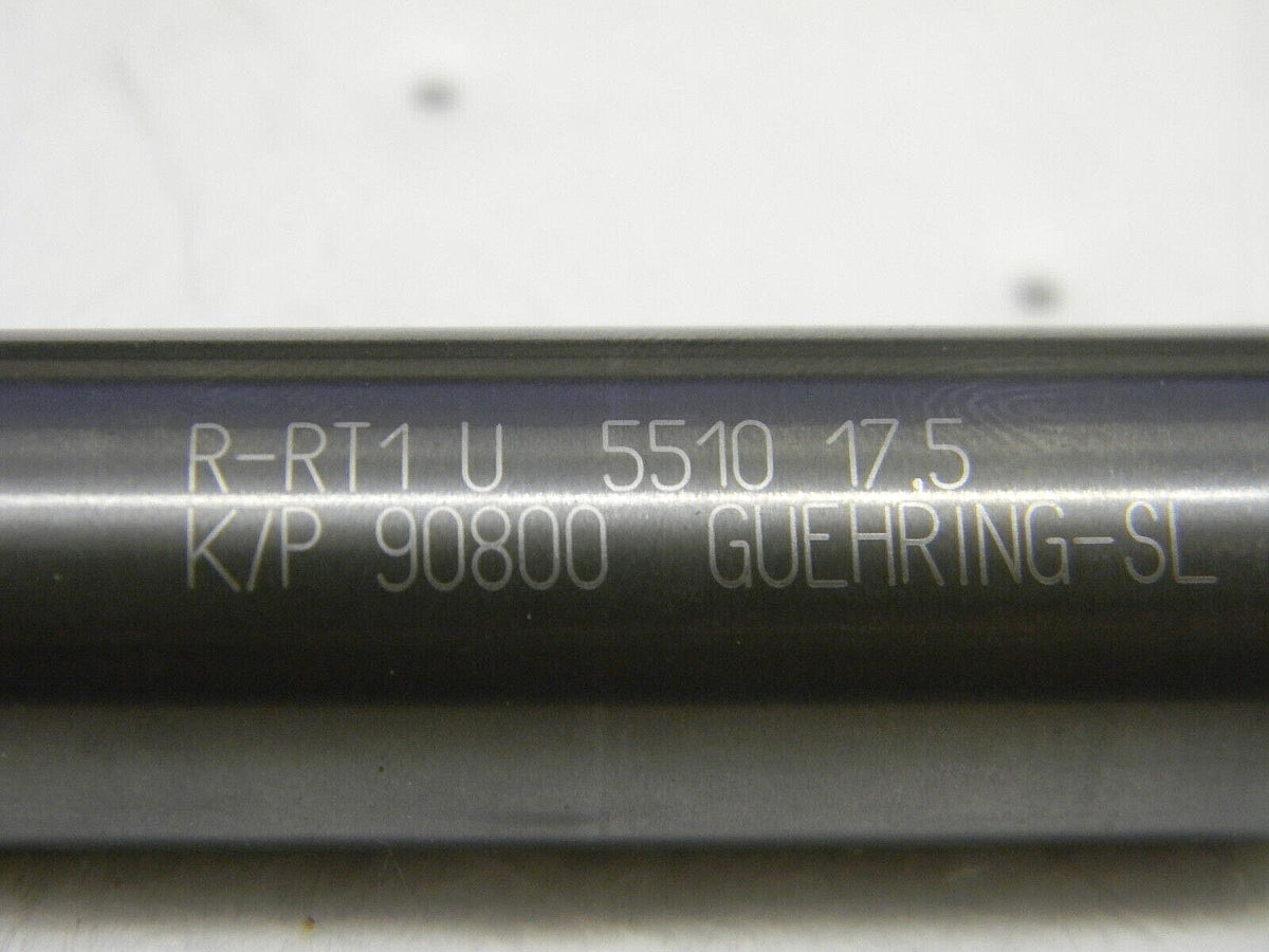 GUHRING Carbide Screw Machine Length Drill Bit 0.689" Dia, 140 ° 9055100175000