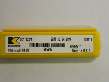 Kennametal Scmt 12 04 08mf Scmt432mf Kc9110 Carbide Turning InsertsQTY 5
