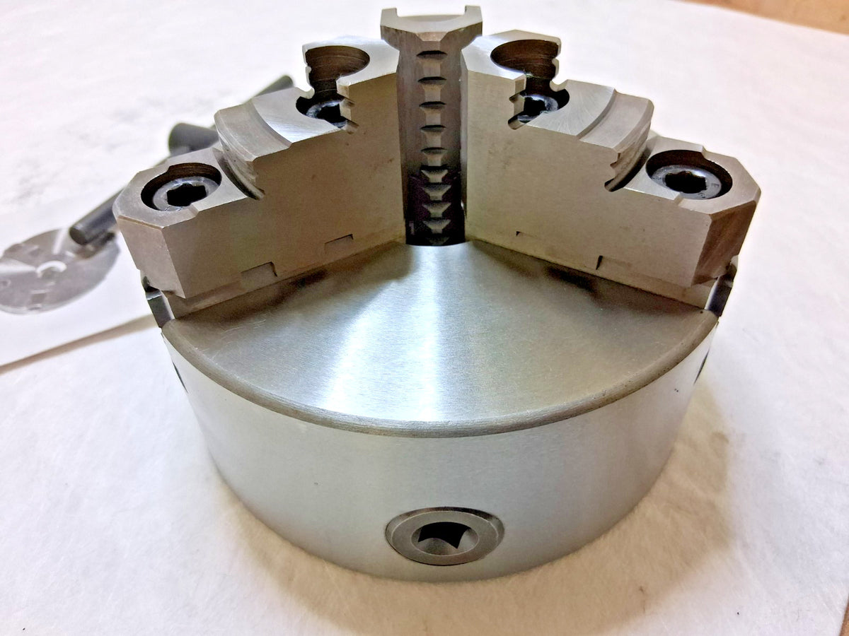 Phase II Manual Lathe Chuck 6" 3 Jaw Self Centering 559-113