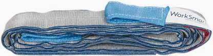 WorkSmart Twisted Eye Type 4 Web Sling 2" x 10' Long Polyester  WS-MH-SLNG1-351
