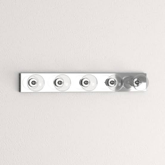 Progress Lighting 5-Light Polished Chrome Bath Vanity Light P3335-10