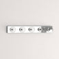 Progress Lighting 5-Light Polished Chrome Bath Vanity Light P3335-10