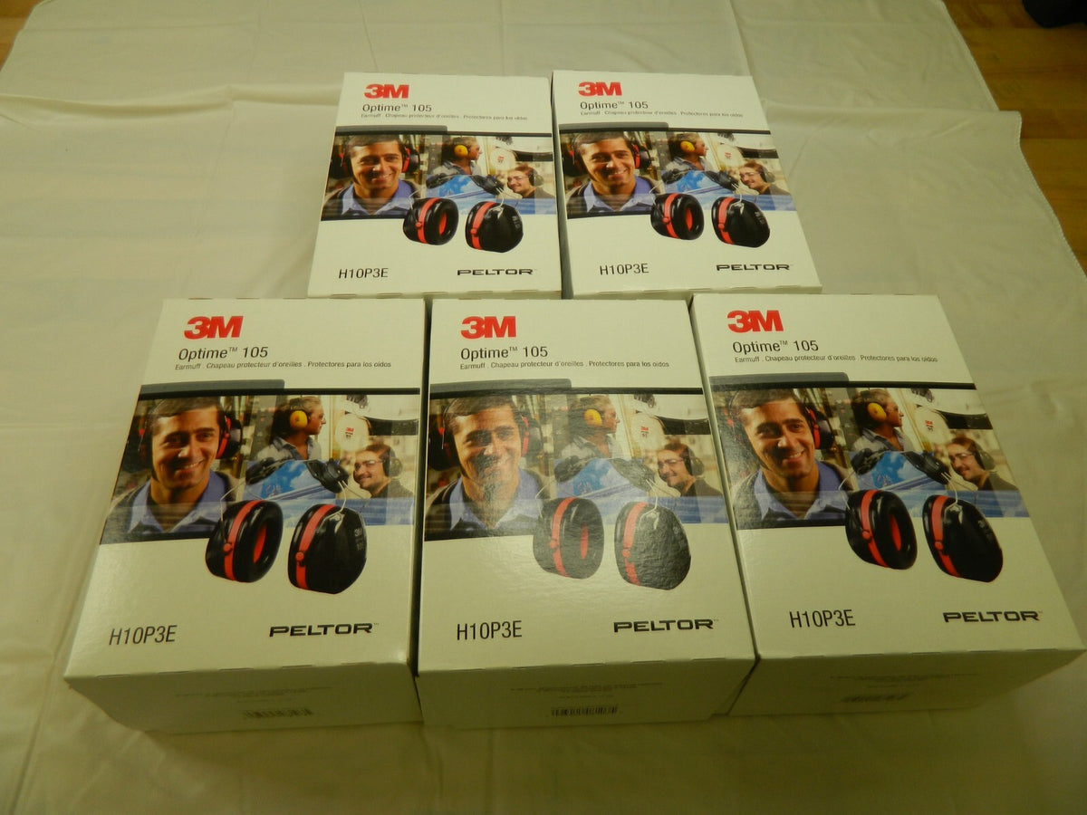 3M Earmuffs qty5 Listen-Only 30 dB NRR Behind the Neck & under chin 70000023
