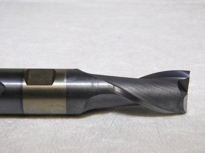 Cleveland HSS Sq Double End Mill 31/32 Dia TiCN 2Fl 1-5/8 LOC 6-3/8OAL C33728