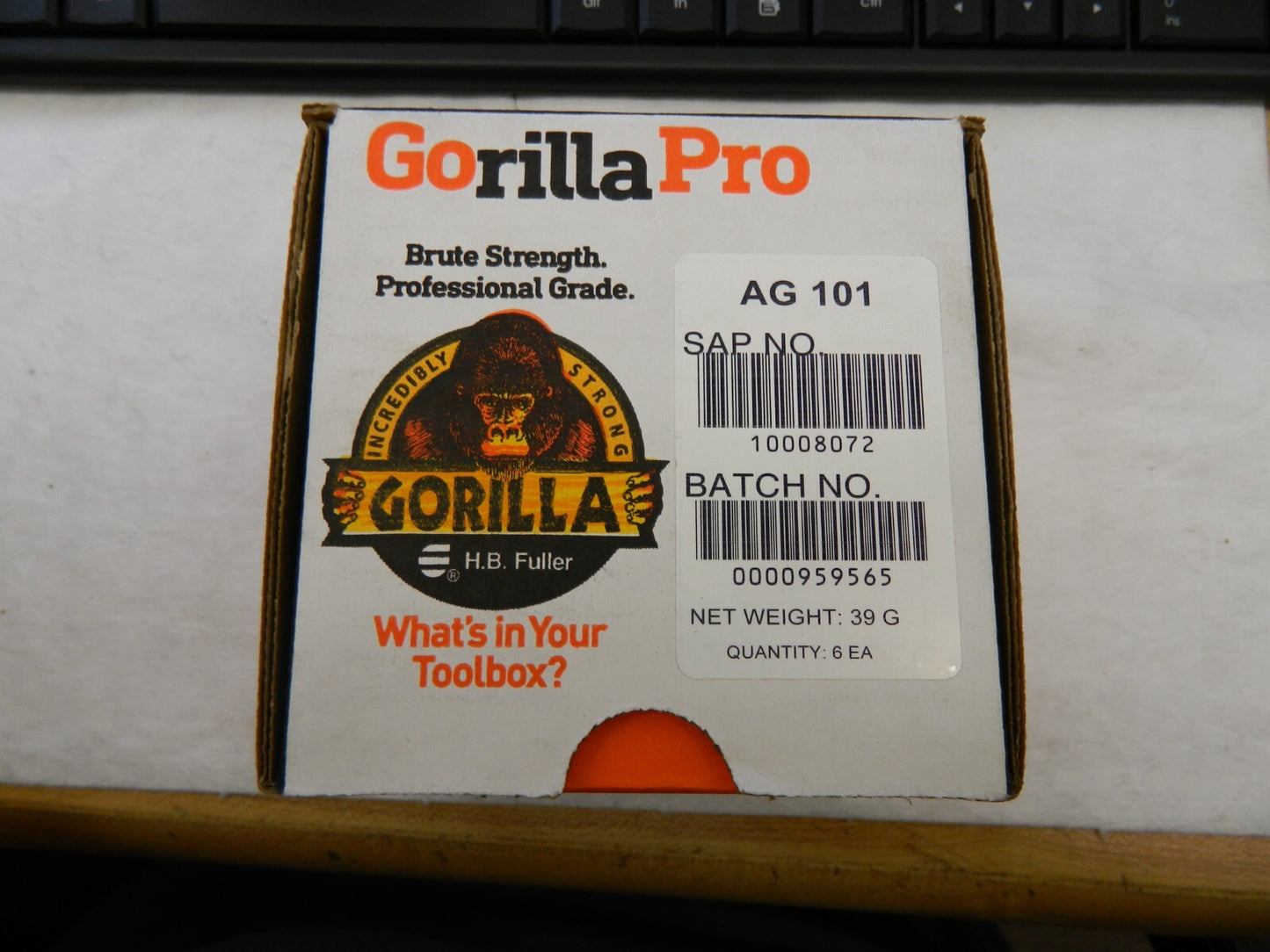 GORILLAPRO Elastic Sealant: 35 mL Pump Bottle, Purple, Anerobic QTY 6 AG101