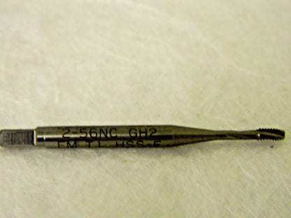 Widia GTD Spiral Flute Tap 2-56 UNC H2 3FL Nitride Vanadium HSS QTY 2  87638