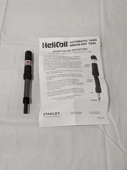 HELI-COIL 3/8-24 Thread Insert Tang Break Off Tool 3692-6
