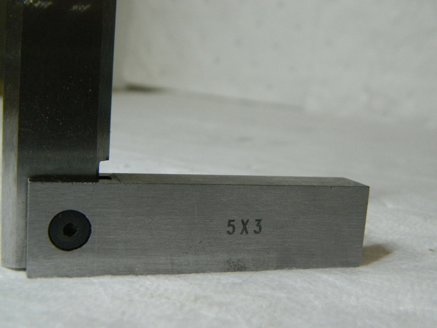 Steel Square 5" Blade Length, 3" Base Length  0.0003" Accuracy 650-6257