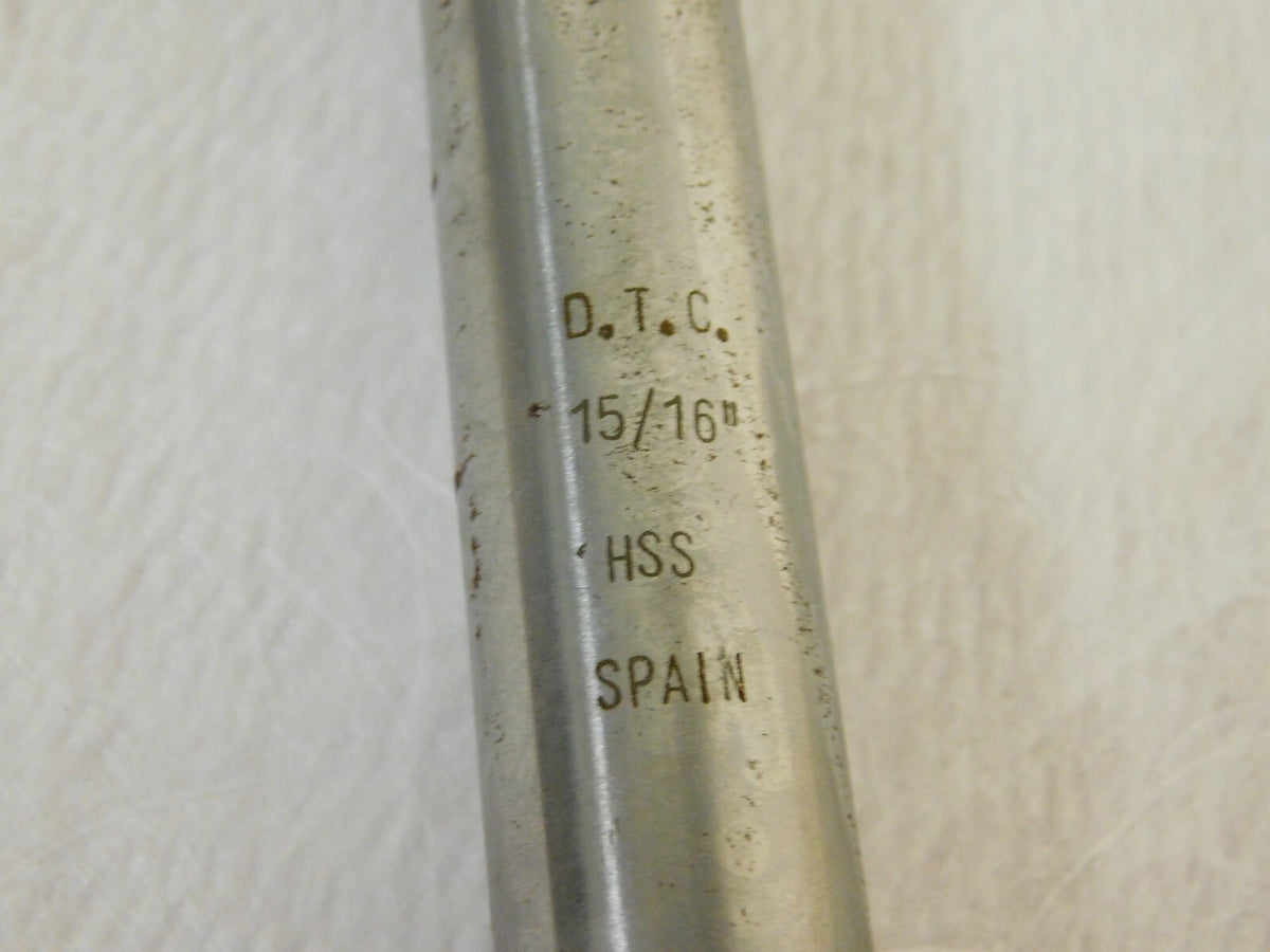 D.T.C Machine Expansion Reamer HSS 15/16" Diam x 3/4" SD x 10" OAL 8FL 72470602