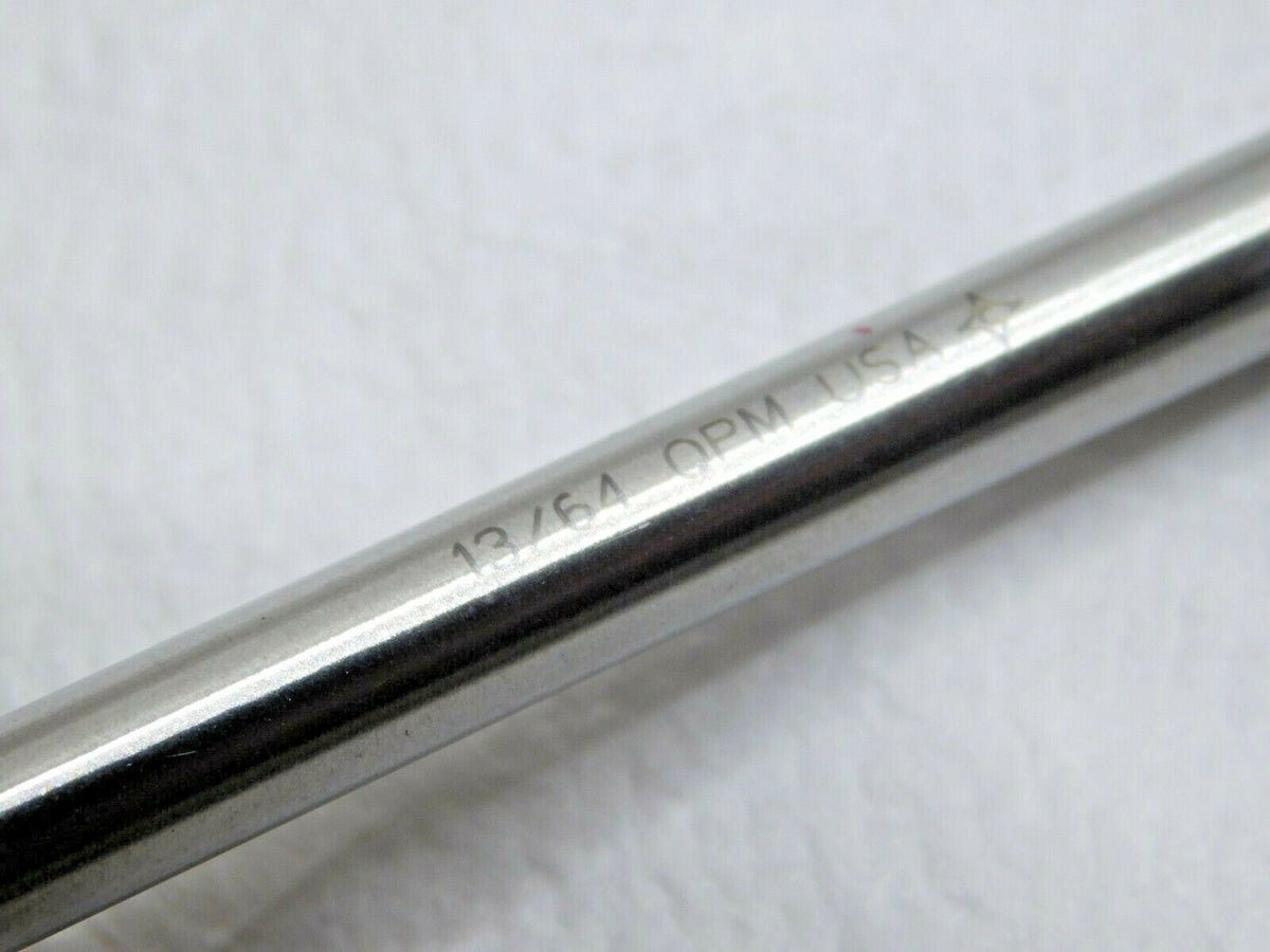 Cleveland Coolant Jobber Length Drill Powder Metal TiN 13/64"D 140º 2FL C16342