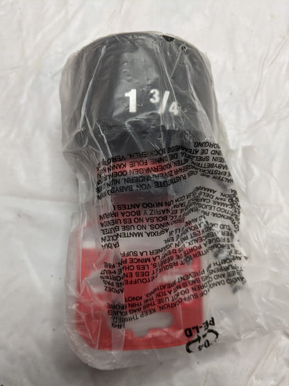 MILWAUKEE TOOL 1-3/4" Impact Socket: 3/4" Drive 6-Point Qty 3 49-66-6319