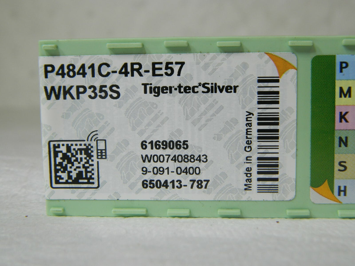 Walter Carbide Indexable Drill Inserts P48441C-4R-E57 WKP35S Qty 9 6169065