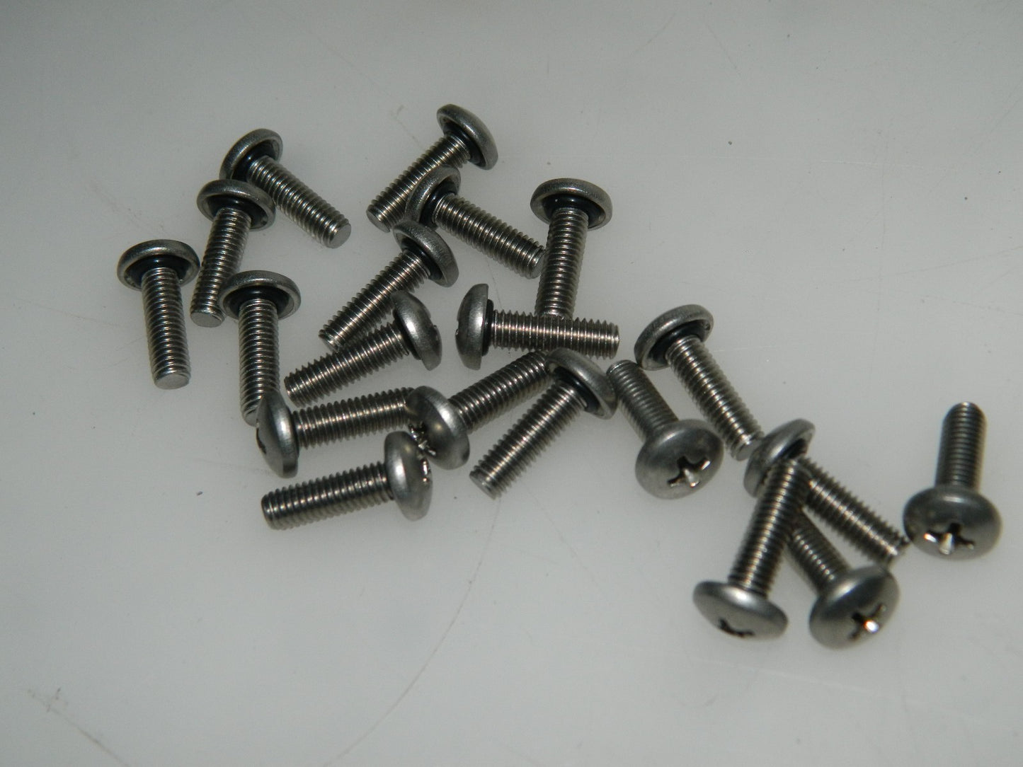 Zago Pan Head Screws with Buna-N O-Ring  QTY 50  PH PANSSBUN