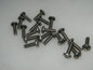 Zago Pan Head Screws with Buna-N O-Ring  QTY 50  PH PANSSBUN