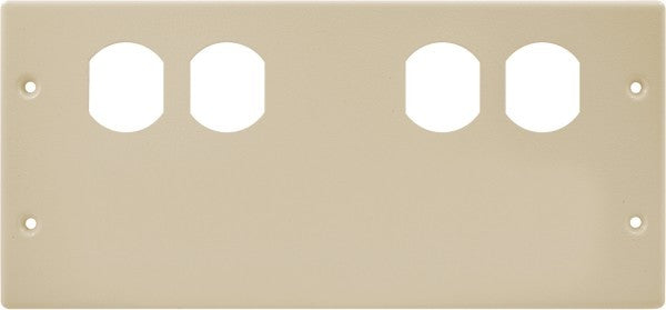 Hubbell Rectangular Raceway Plate 10.22" L x 4.75" H QTY 5 HBL47472BBXXIV