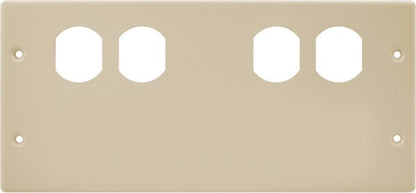 Hubbell Rectangular Raceway Plate 10.22" L x 4.75" H QTY 5 HBL47472BBXXIV