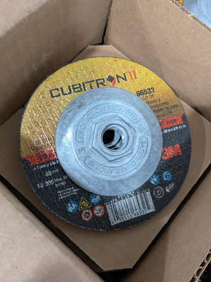 3M Quick Change, 4.5 in x .09 in x 5/8"-11, Type 27 Box of 25 7100234193