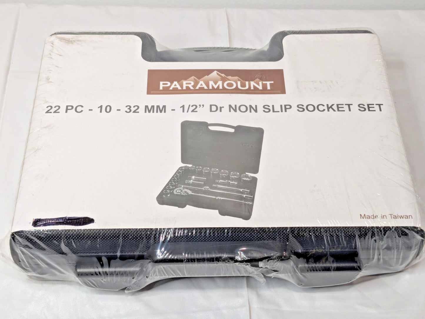 Paramount 22 Piece Non Slip Socket Set 1/2" Drive 10 to 32 mm 69556405