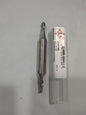 CLEVELAND Ball End Mill: 3/16" Dia, 7/16" LOC, 2 Fl HSS C42186