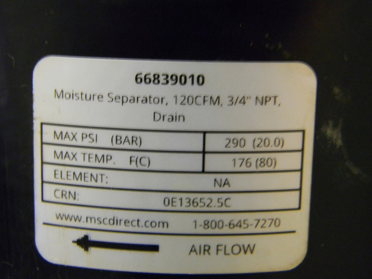 Jupiter Pneumatics  Oil & Water Filters & Separators  2140007512JP