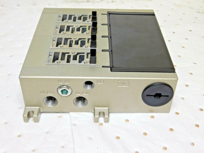 SMC Pneumatics 4 Station Manifold-Plug-In Type VV5FS201T1041-2