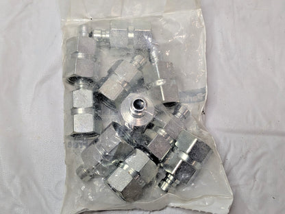 Parker Steel Hydraulic Quick Couplings 1/4" Body Dia X 3/8"-18NPTF QTY 10 PN253F